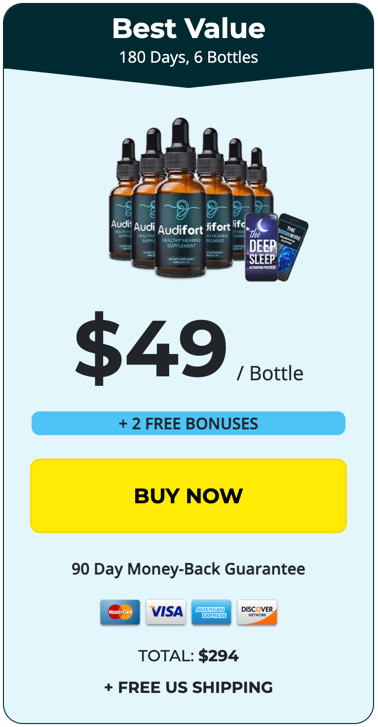 Audifort Buy 6 Bottles