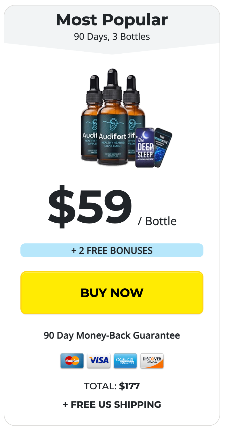 Audifort Buy 3 Bottles